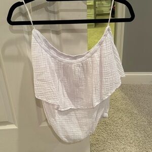 Michael Stars strapless top